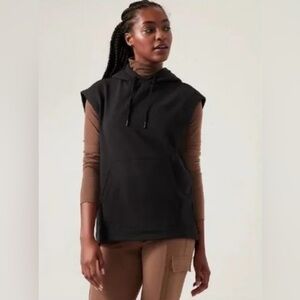 Athleta retro plush cocoon hoodie